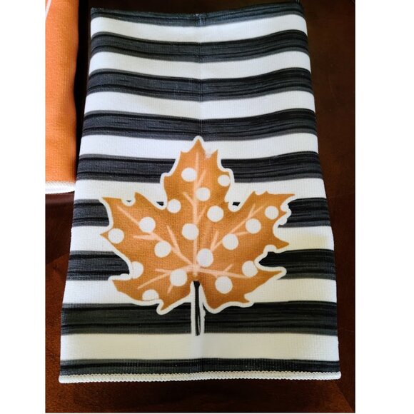 Fall Kitchen Towels Set Thanksgiving Halloween Decor Autumn Holiday Decoration - Picture 4 of 9